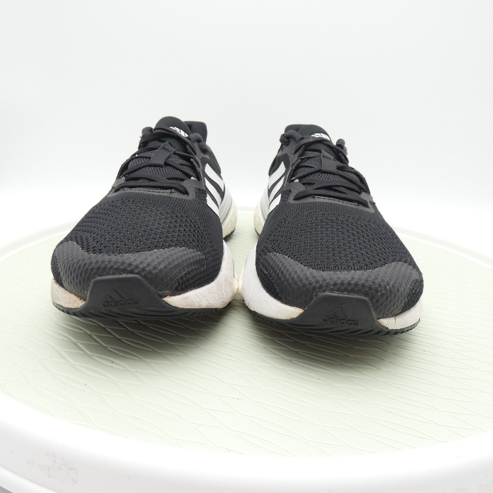 Adidas Solarglide 5 Mens Running Shoes Black White GX5468 Size 11 - Picture 2 of 9